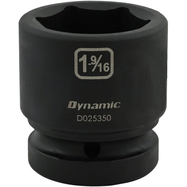 1" Drive Standard Socket, Black Phosphate, Tools 1-9/16" X 1" Drive, 6 Point Standard Length